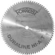 Forrest DH101007100 Duraline HI-A/T 10" 100 Tooth 5/8" Arbor .100" Kerf Melimine &amp; Plywood Cutting Circular Saw Blade