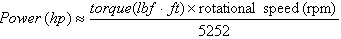 torque formula