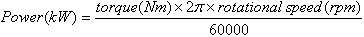 torque formula